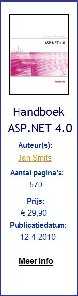 Handboek ASP.NET 4.0